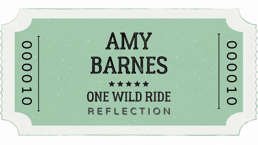 Amy Barnes’ Reflection on Writing